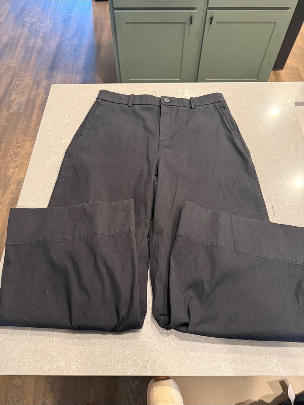 SPANX Black Women's Straight-Leg Chinos